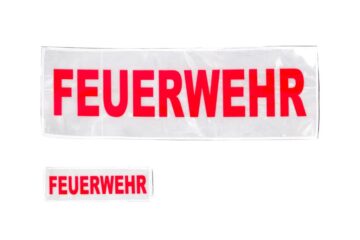 FEUERWEHR Velcro-backed