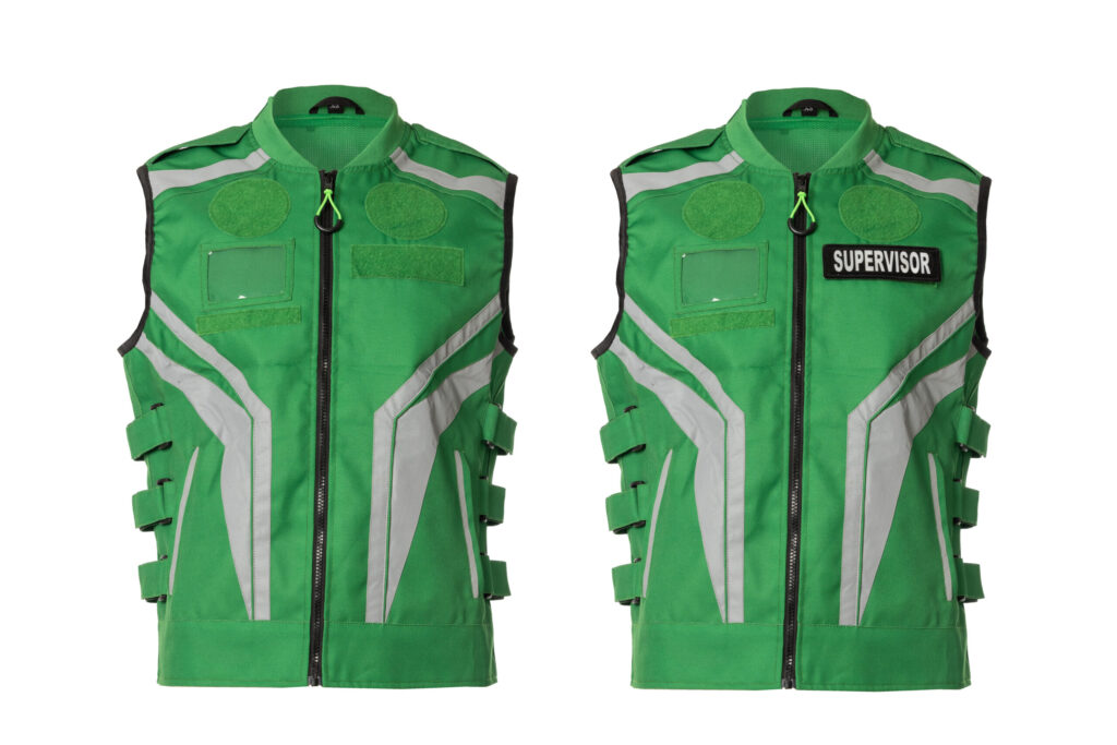 Gilet tattico verde