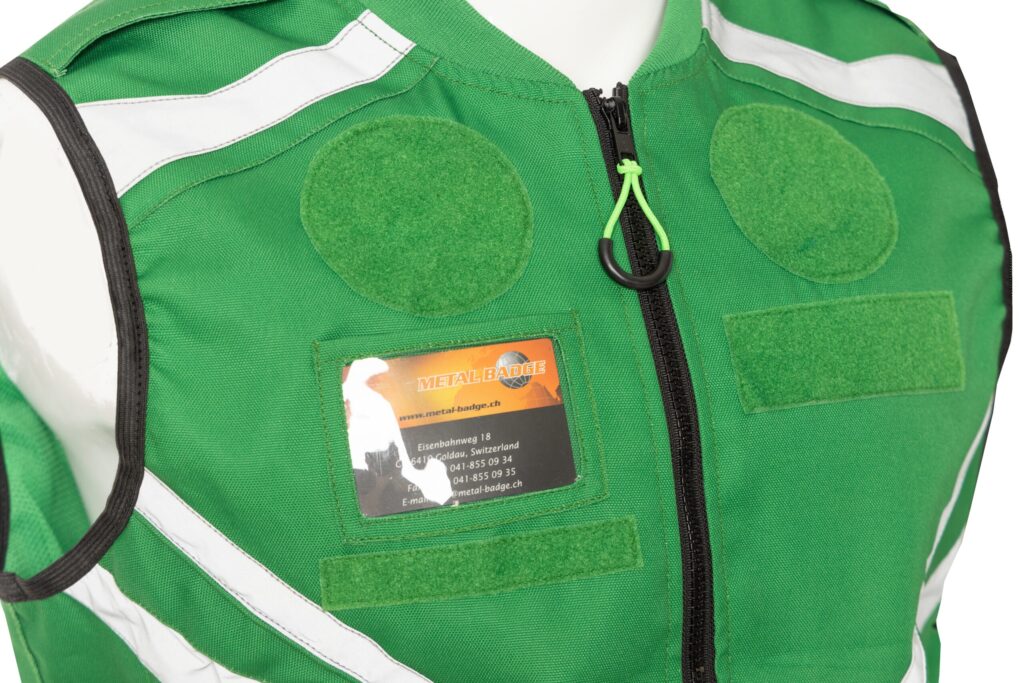 Gilet tattico verde