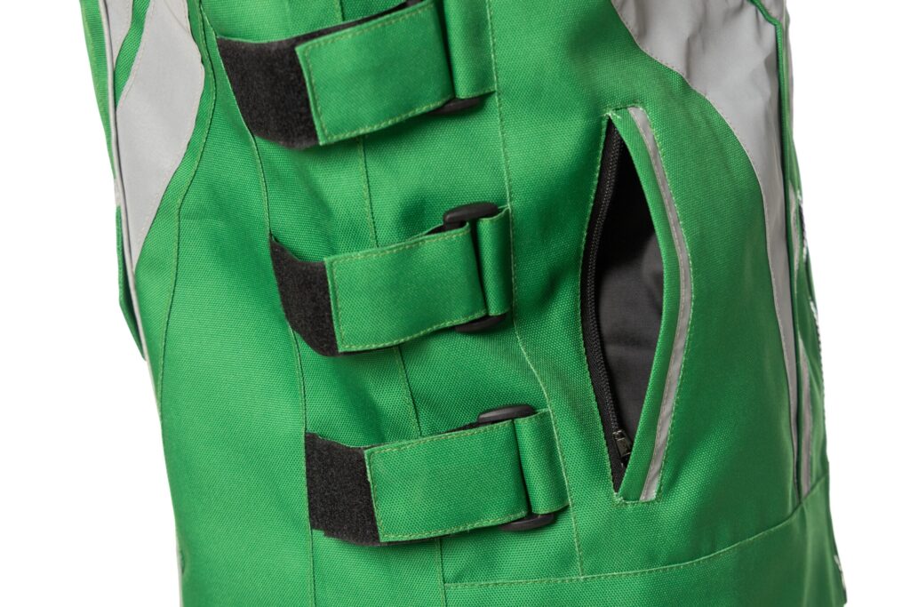 Gilet tattico verde