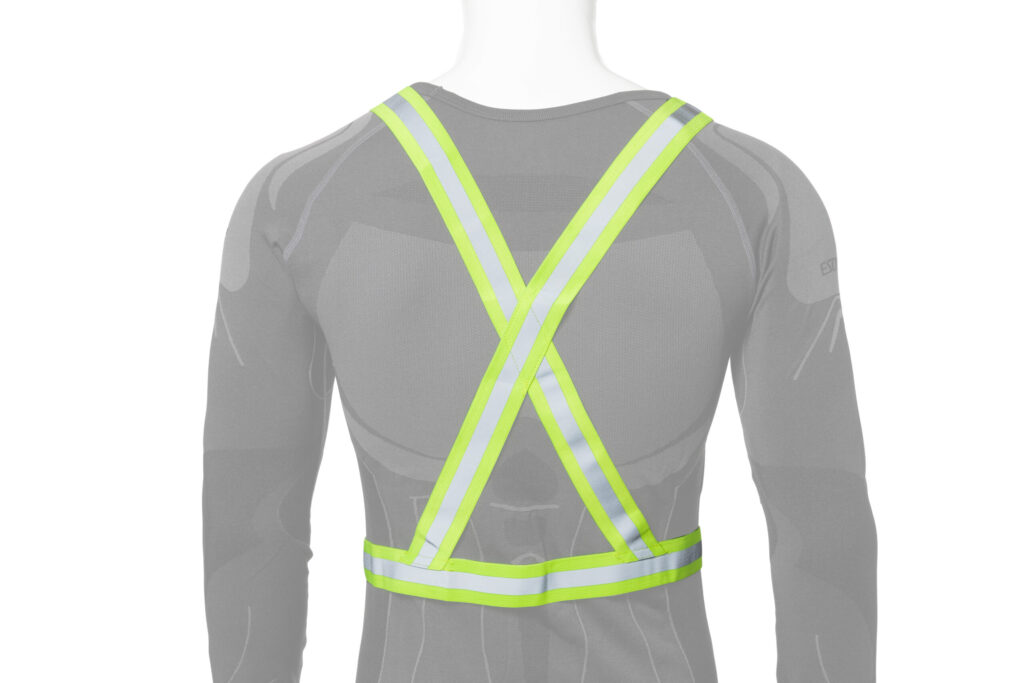 Crossbelt reflective lemon