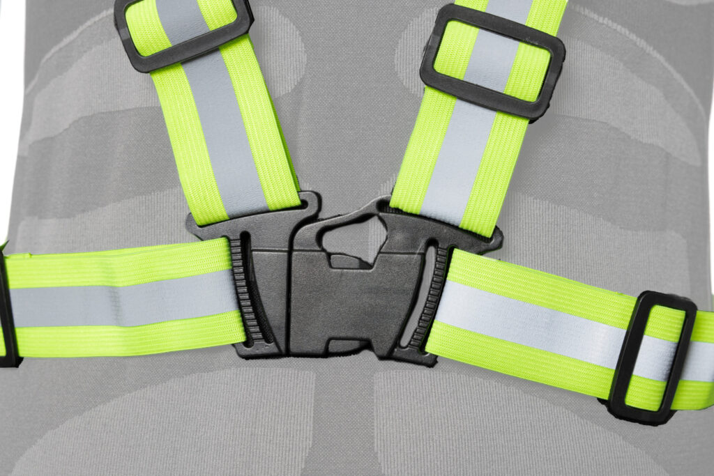 Crossbelt reflective lemon